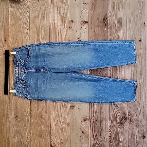 MOTHER Size 30 High Waist Double Stack Ankle Straight Jeans Delicious Memories - Picture 1 of 9